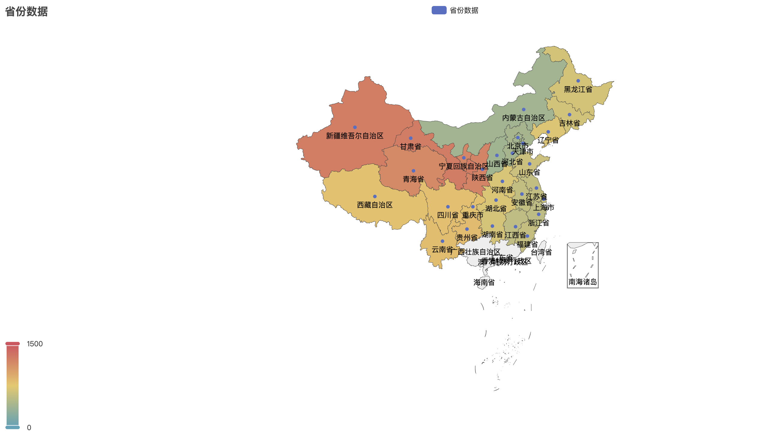 CCF | 可视化-中国地图